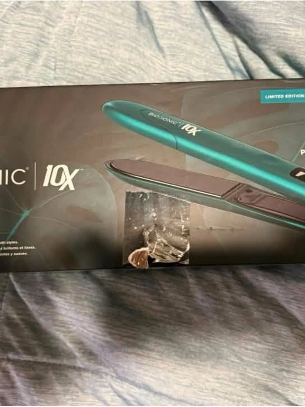 Bio Ionic 10X Teal Hair Straightener - Limited Edition